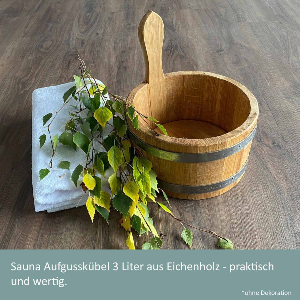 Sauna Aufgusskübel