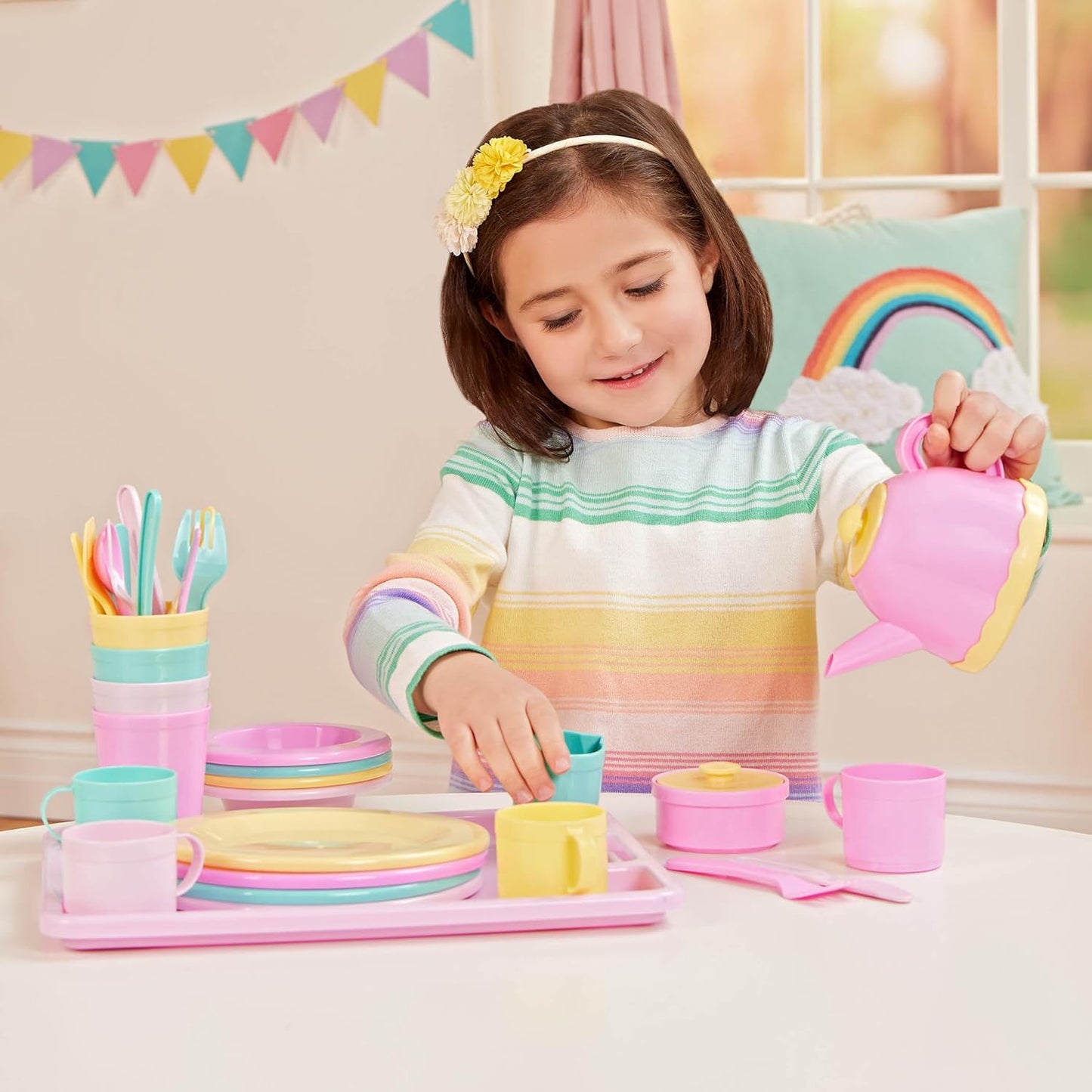 Essgeschirr-Spielset für Kinder, Geschirr
