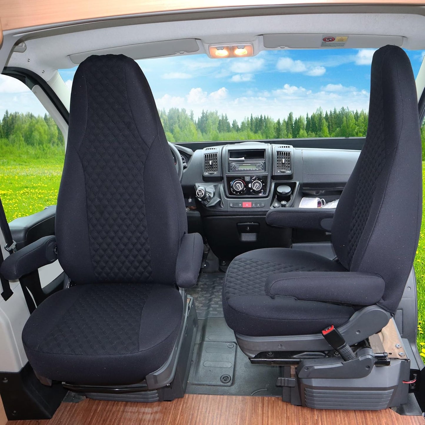 WMS704 Wohnmobil-Sitzbezüge Set (2er)