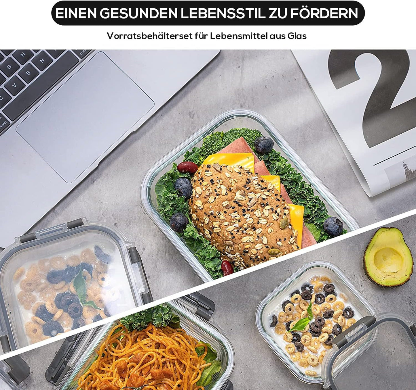 10-teiliges Vorratsbehälter-Set FE101, FE101
