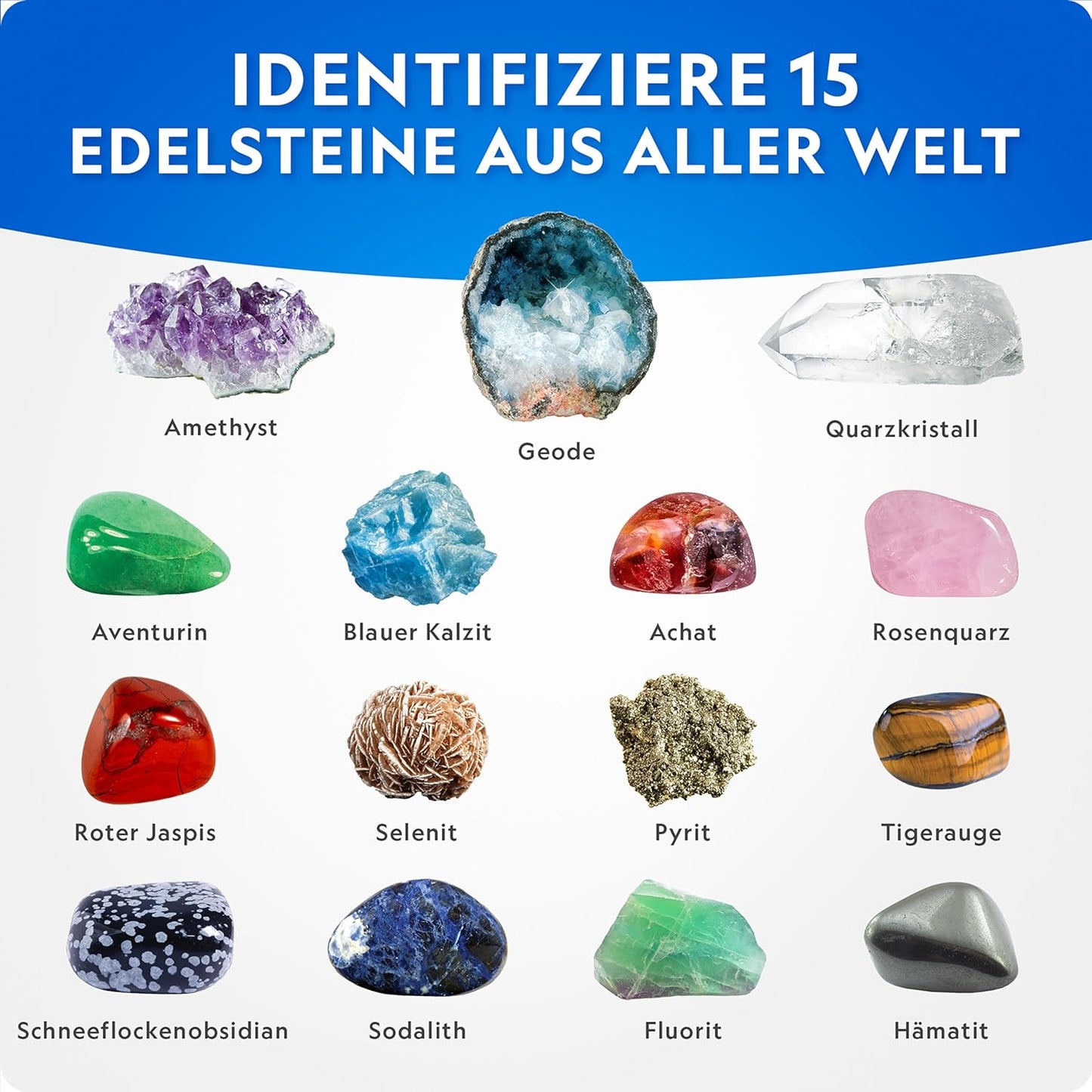 National Geographic Mega Edelstein-Ausgrabungsset