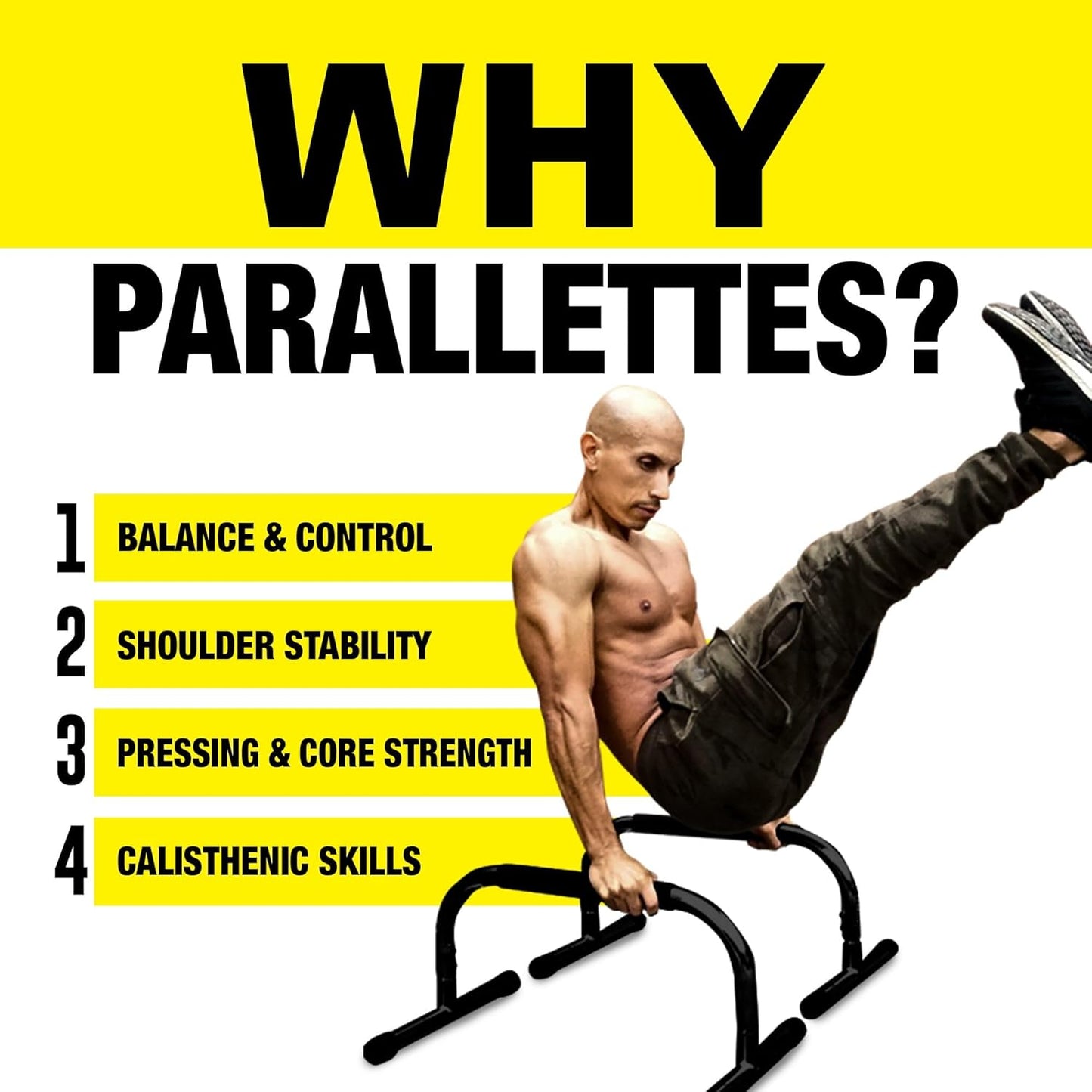 Parallettes, Gelb