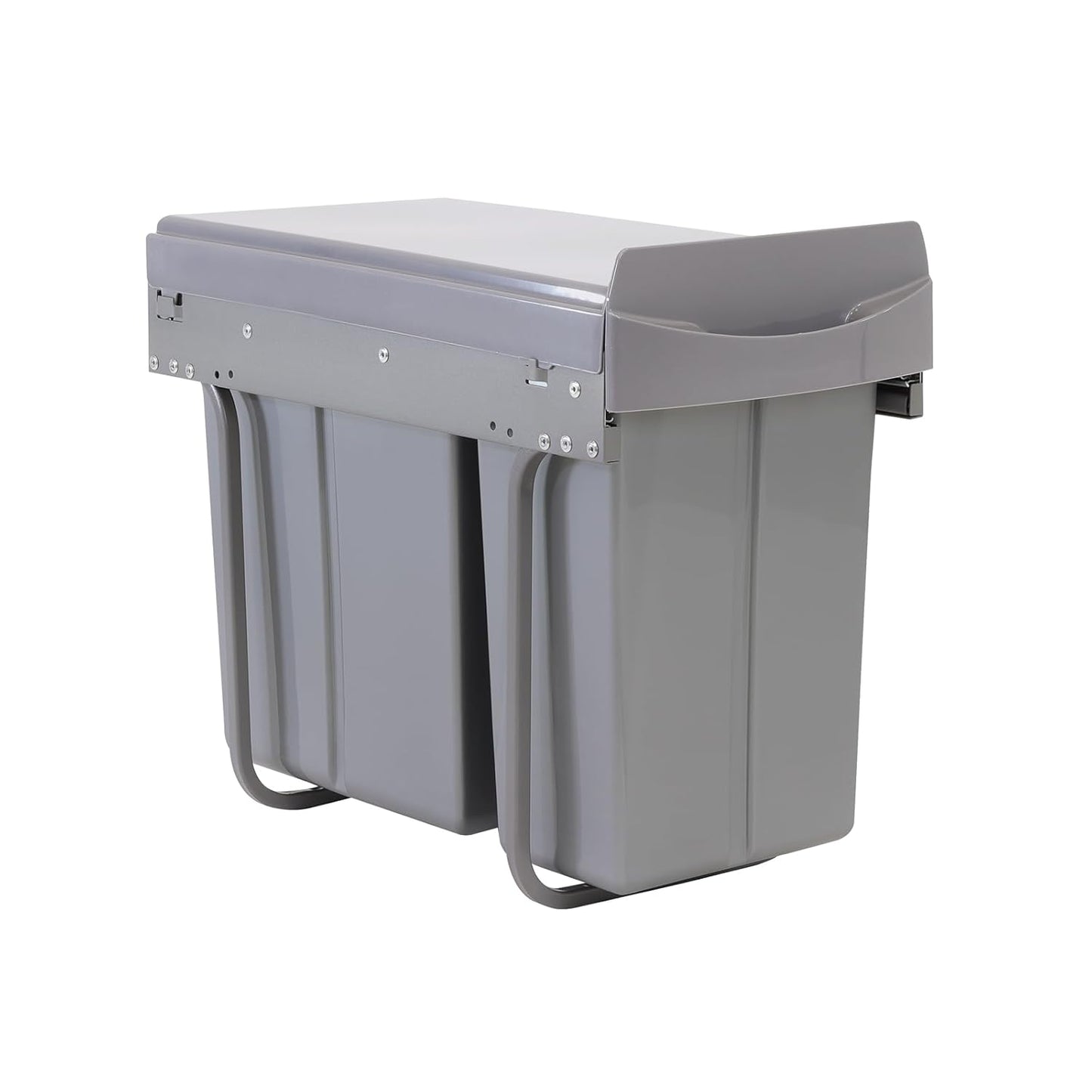 Einbaumülleimer EMCombo30 (2 Fächer, 10L + 20L) ausziehbar, EMCombo30