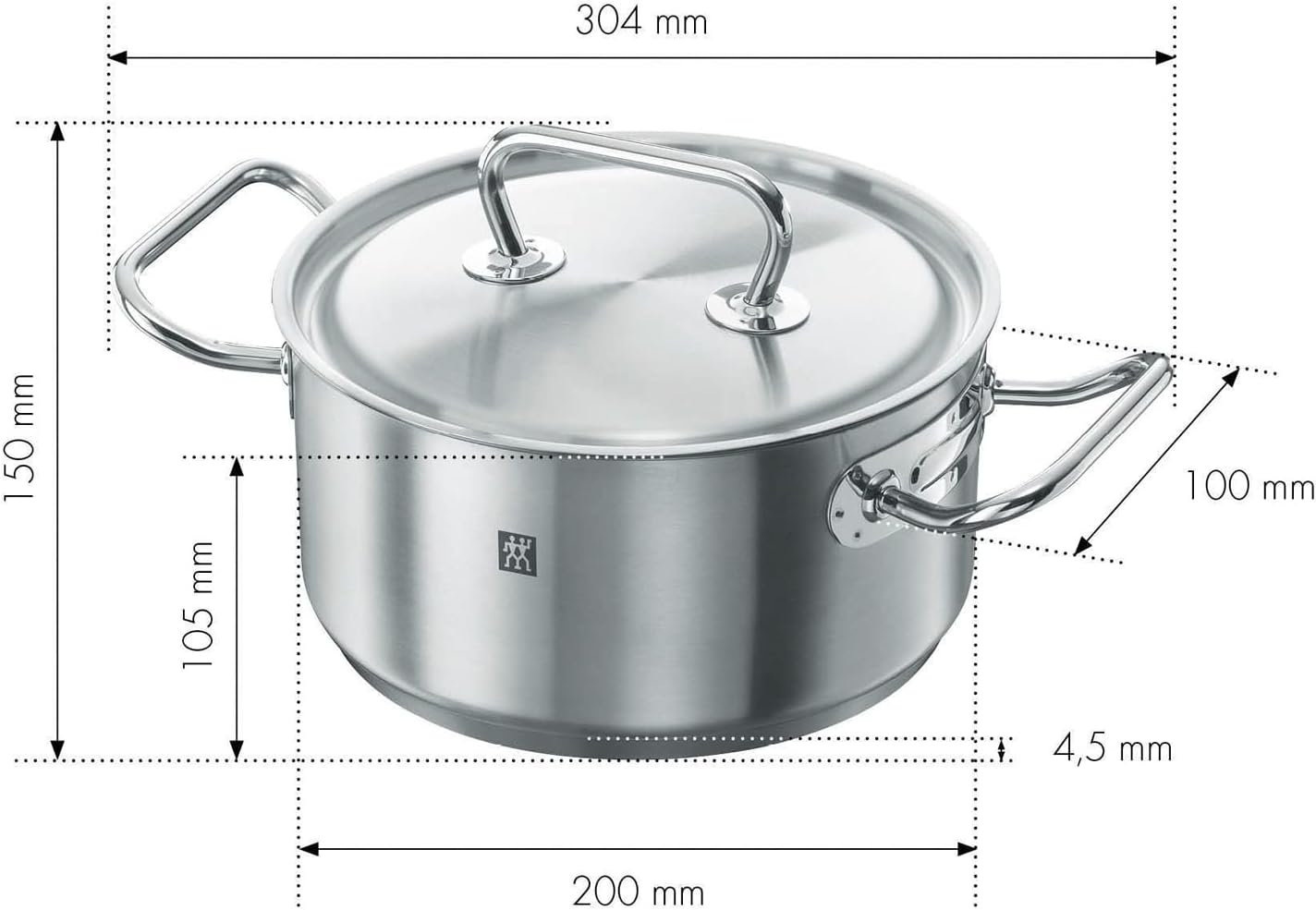 Twin Classic Bratentopf, 20 cm