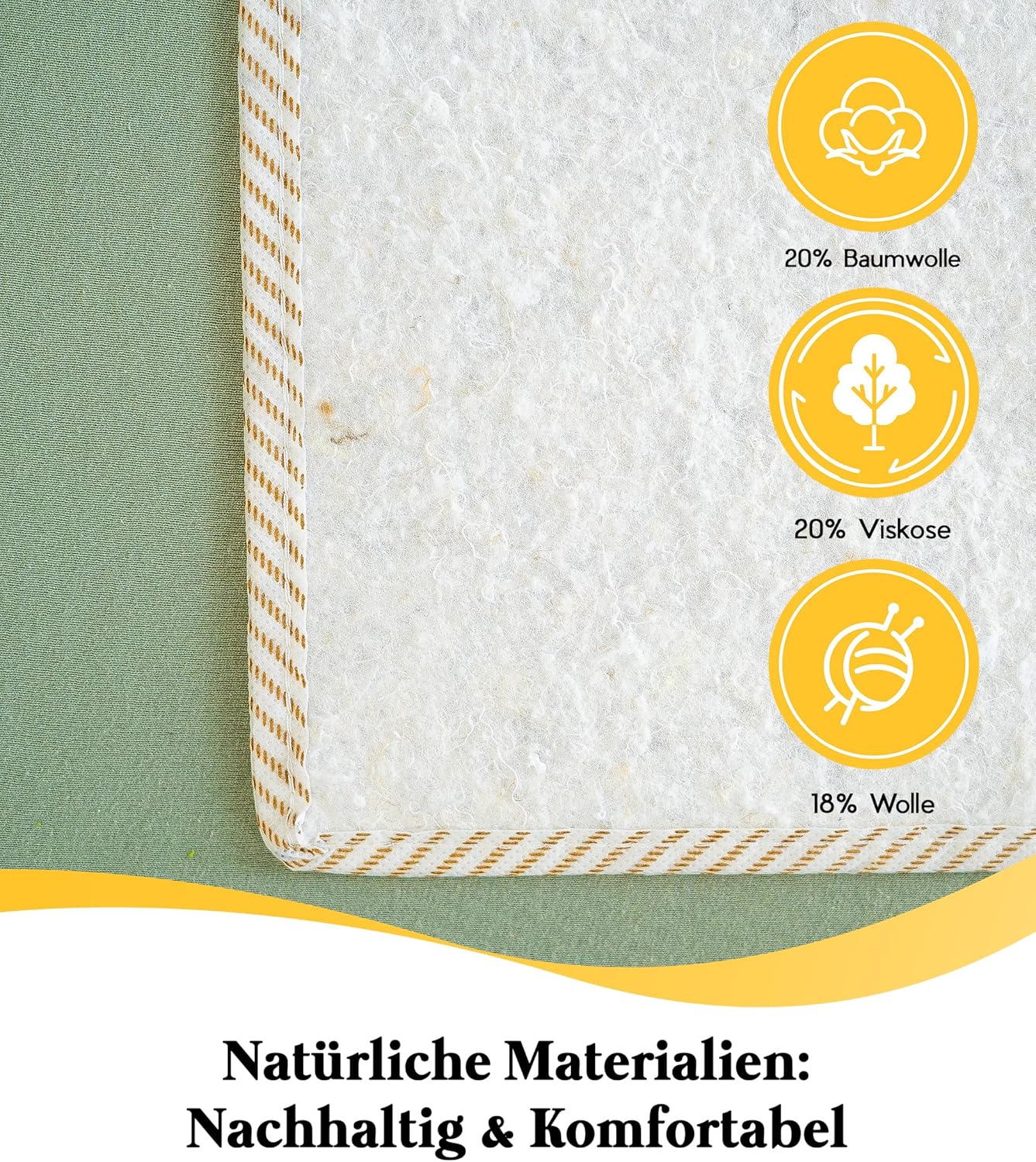 Matratzenschoner, 2x80x200