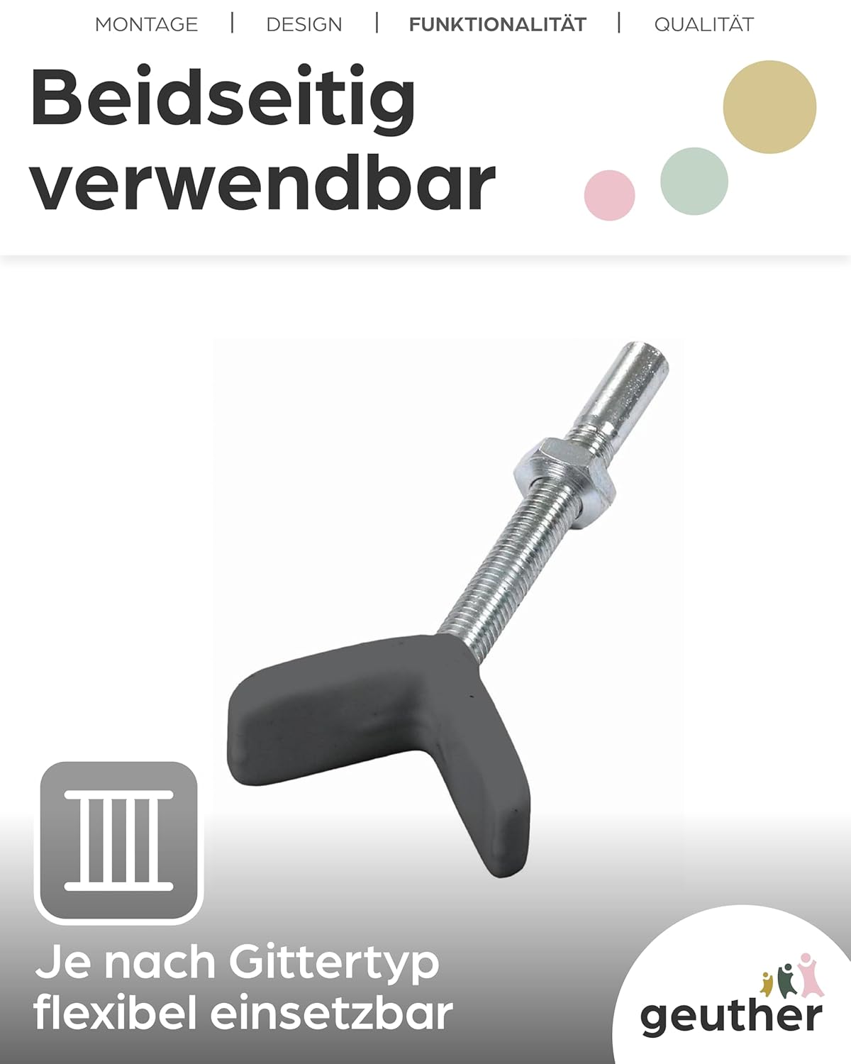 Y-Spindel Befestigungsset für Säulen (2 Stück)