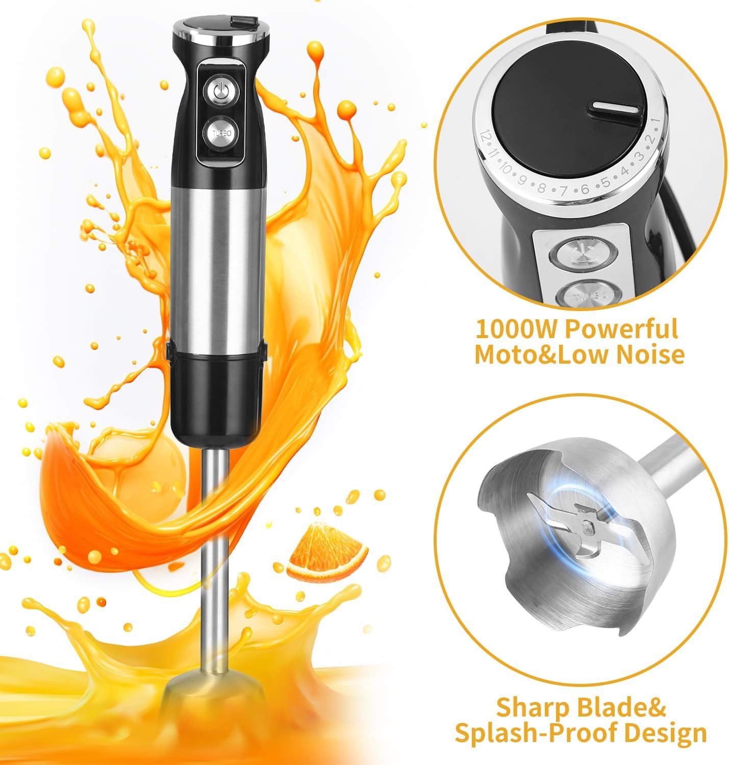 Stabmixer-Set 5 in 1