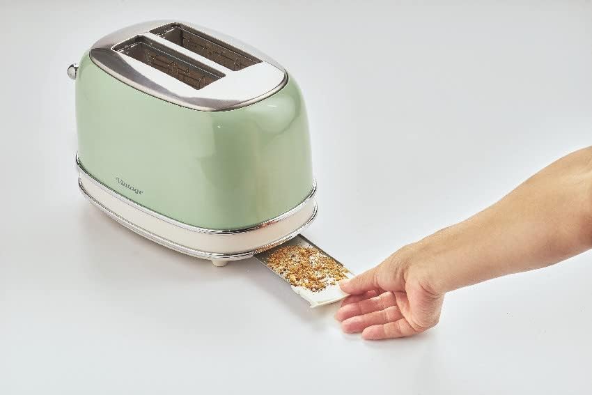 Vintage Langschlitztoaster, Grün