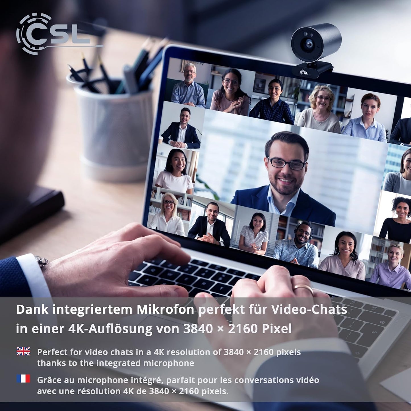 DX6 Webcam mit Infrarot-Tiefenkamera, Hello DX6