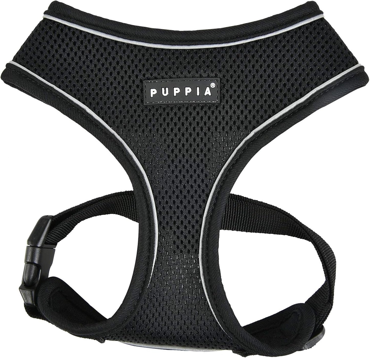Soft Harness PRO Hundegeschirr, Schwarz Large