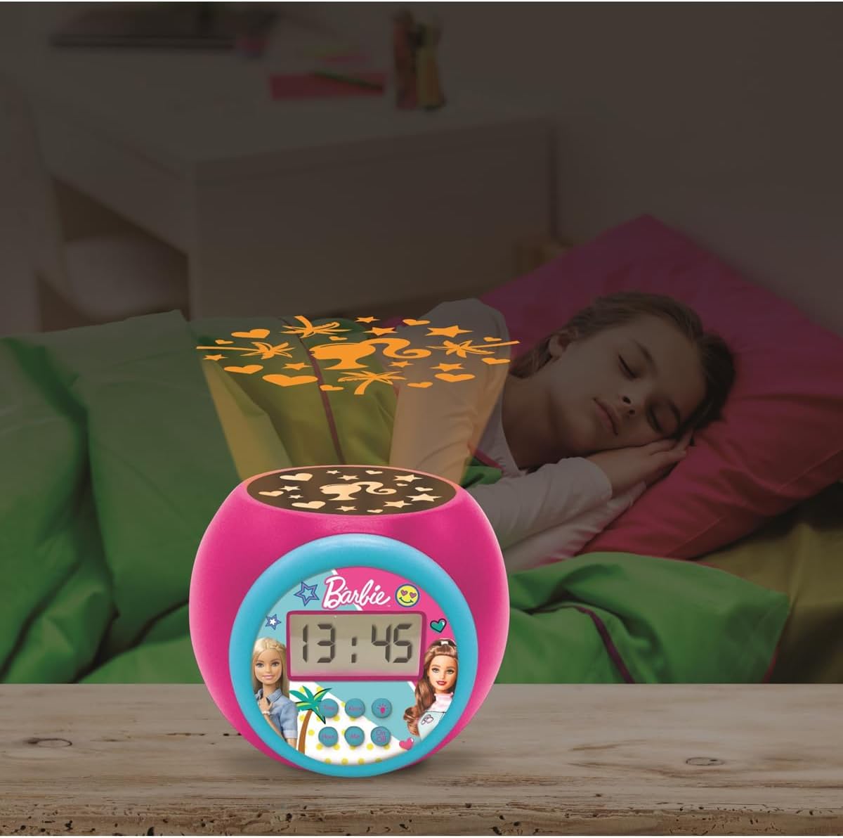 Barbie Projektor-Wecker, Barbie