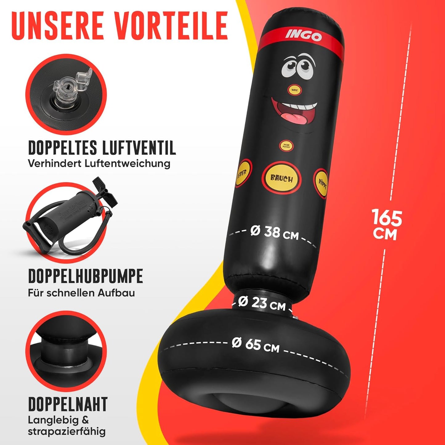 Boxsack-Set für Kinder inkl. Handschuhe