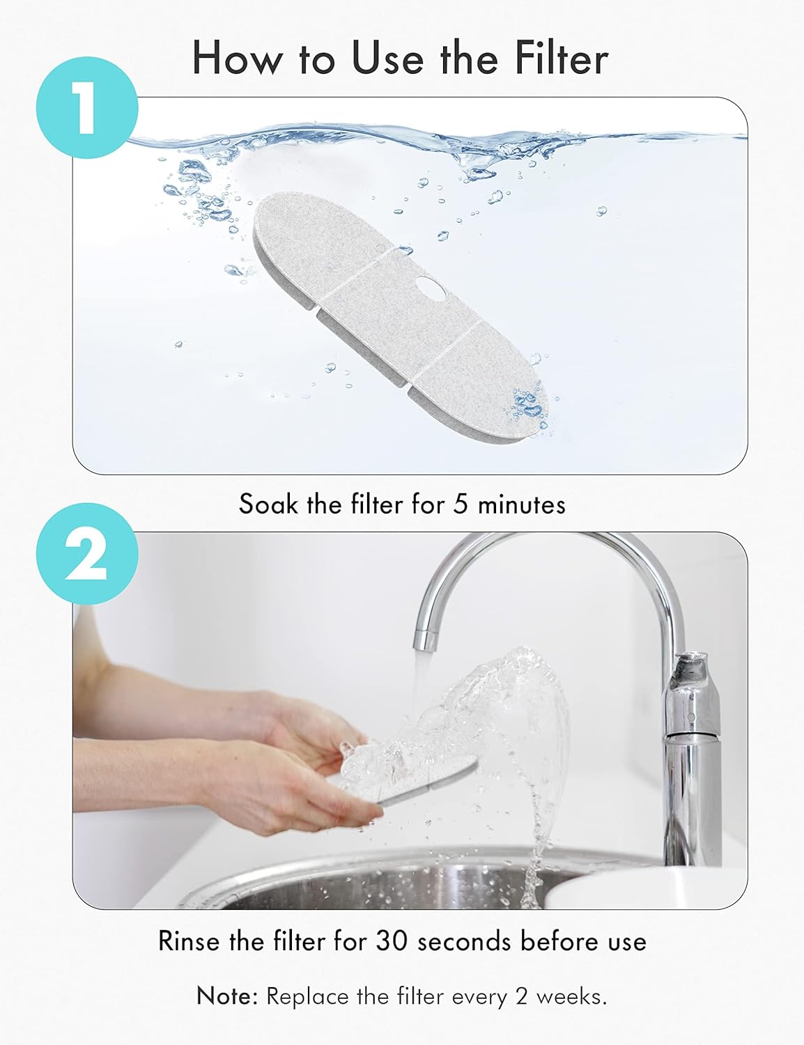 Katzen-Trinkbrunnen, Replacement Filters * 4