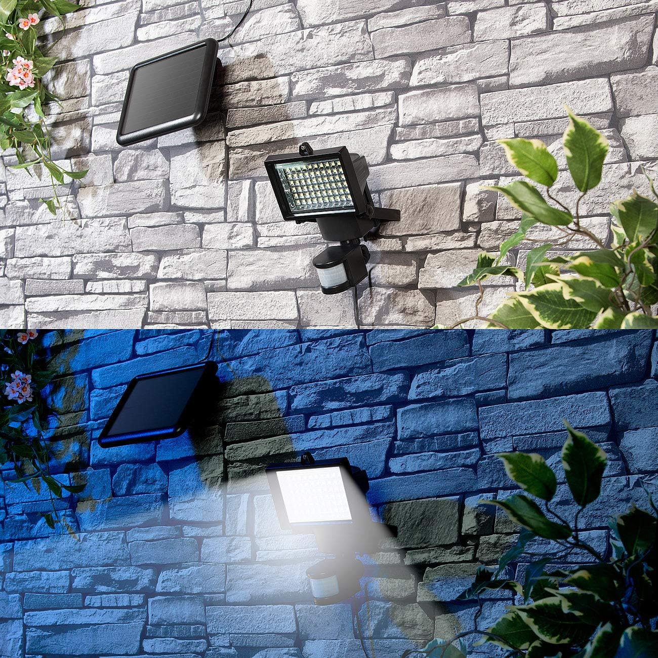 LED Fassadenstrahler mit Bewegungsmelder