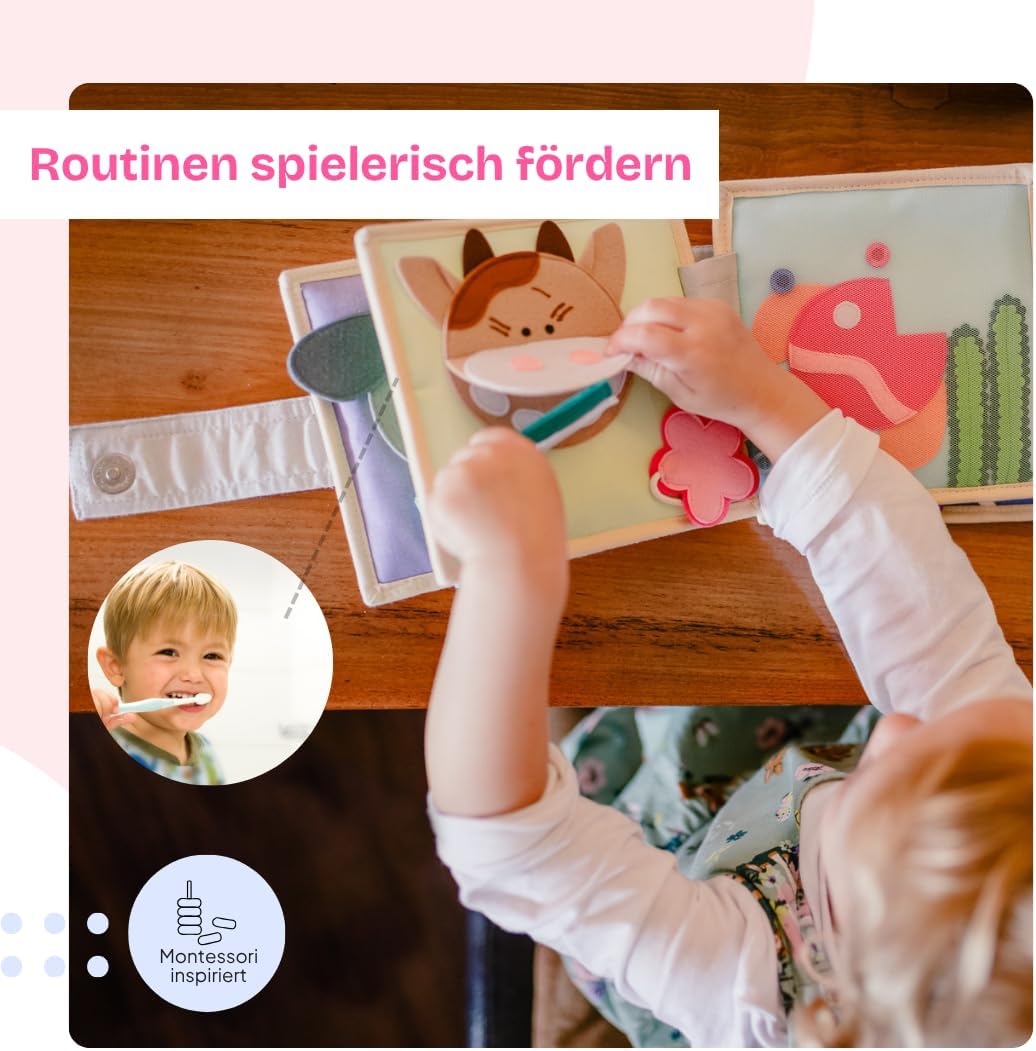 Motorikbuch "Magischer Vogel" Montessori