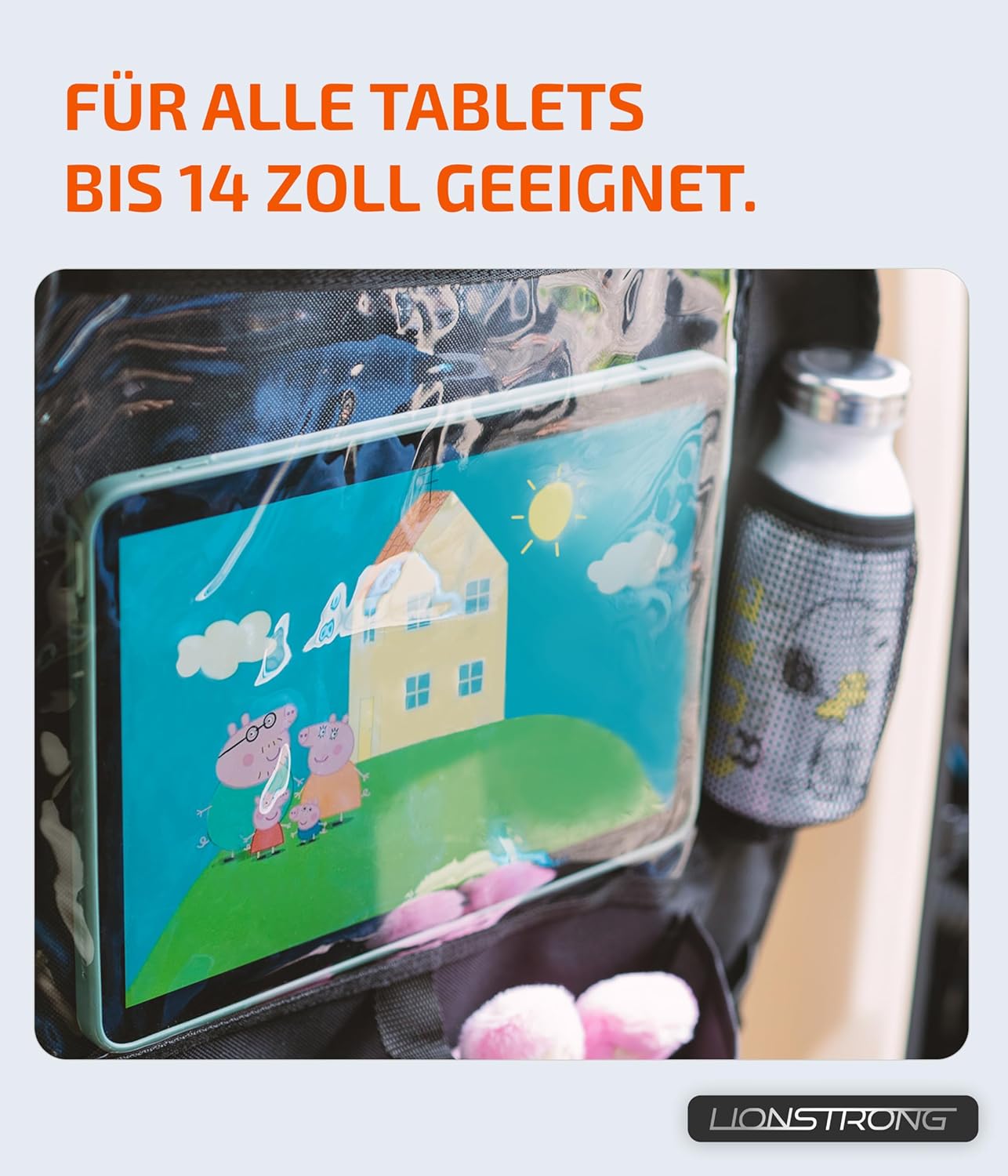 2er Set Rücksitz-Organiser, Tablet-fach 2 Stück