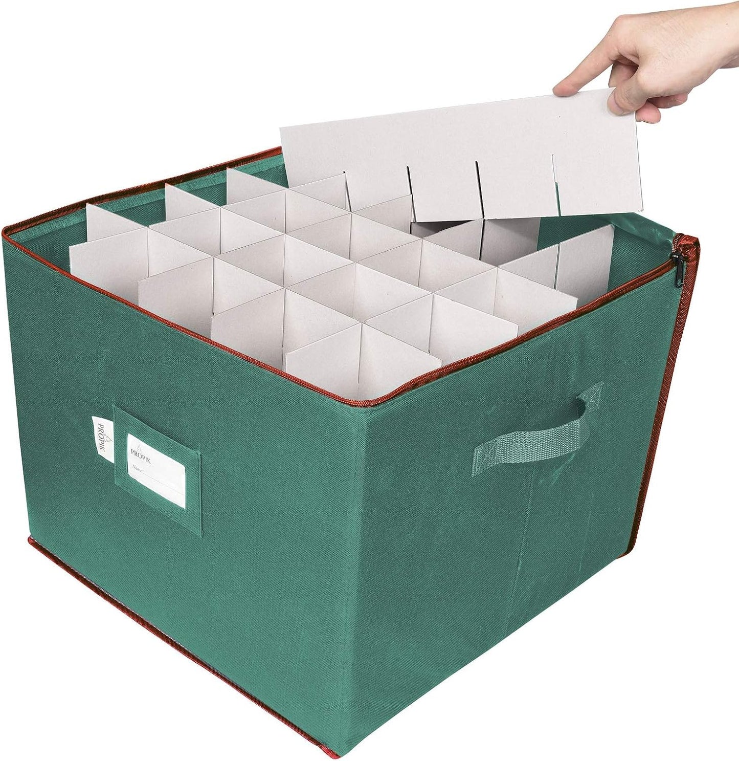 Weihnachtskugeln Aufbewahrungsbox, Grün