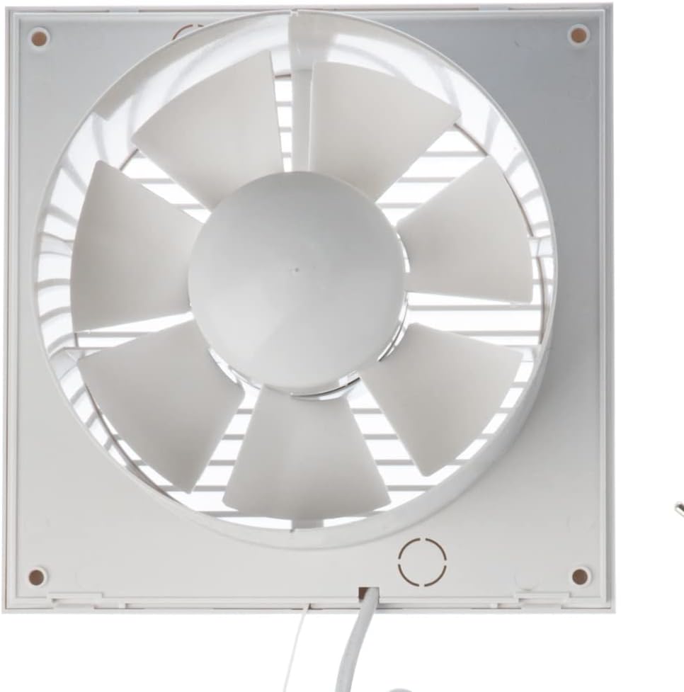 Wandventilator mit Abluftfunktion, Ø 150mm Weiß