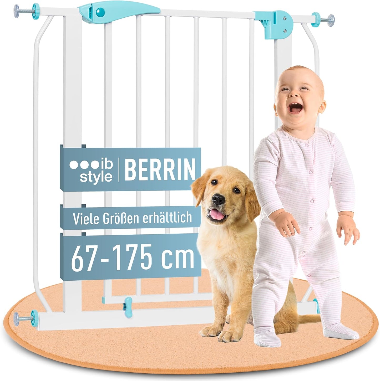 Treppenschutzgitter Berrin, 150 - 160 cm