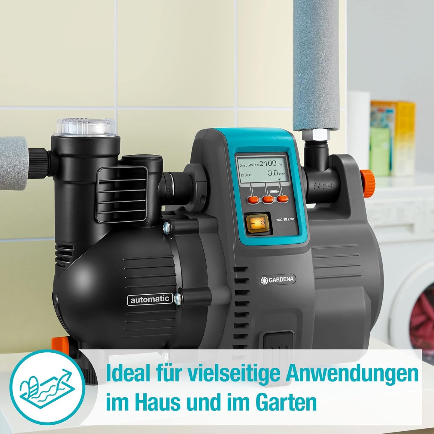 Comfort Hauswasserautomat 5000/5 LCD 1759-20