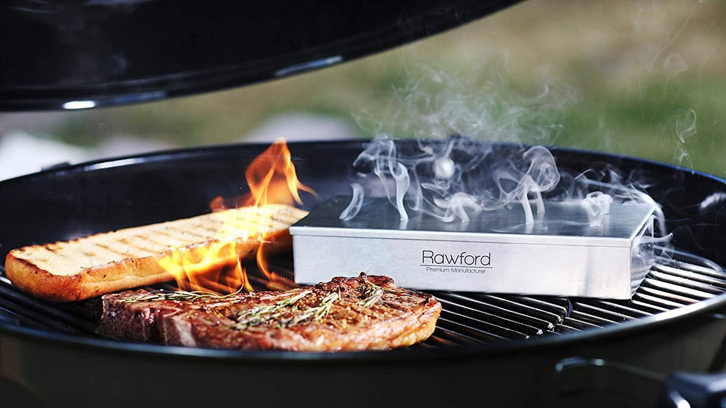 Räucherbox für Gas- & Holzkohlegrill