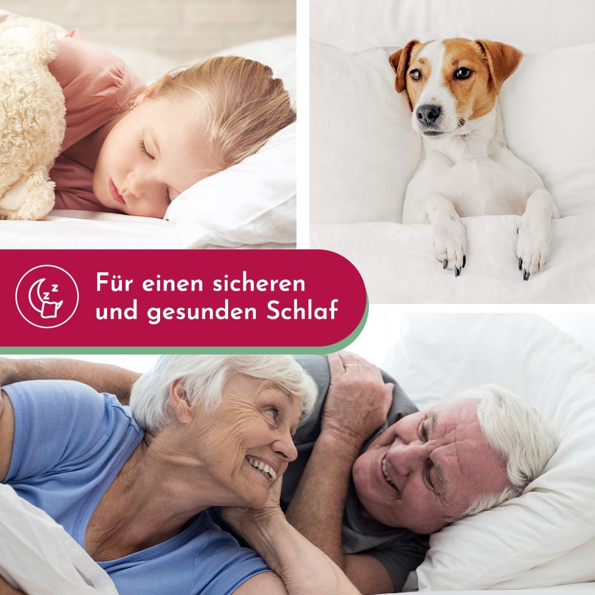 Inkontinenzunterlage 2er-Set, wasserdicht & waschbar, Weiss/Blau 2er Set - 75x90 cm