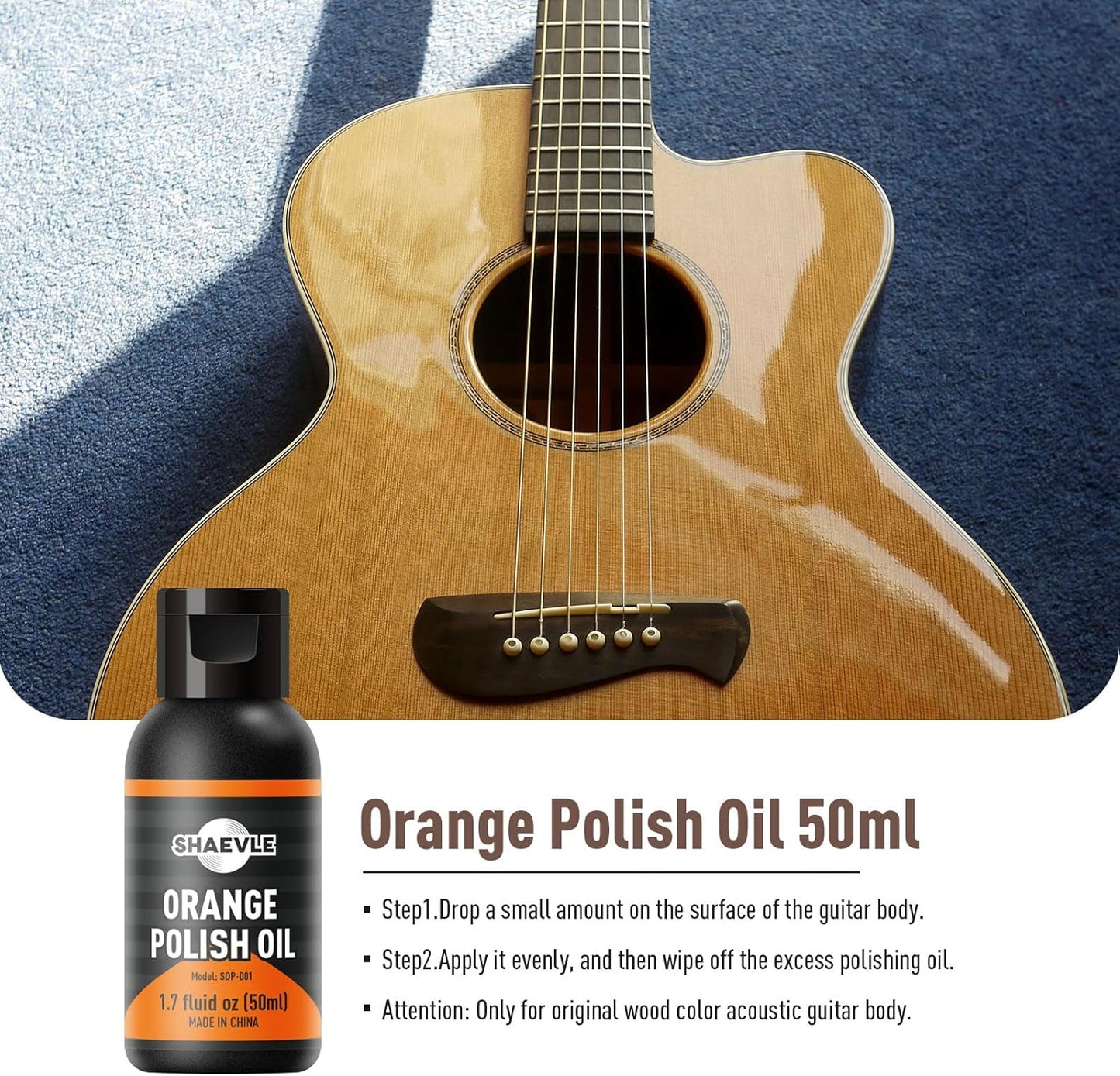 Gitarrenreinigungsset All-in-One, PRO Kit - 2