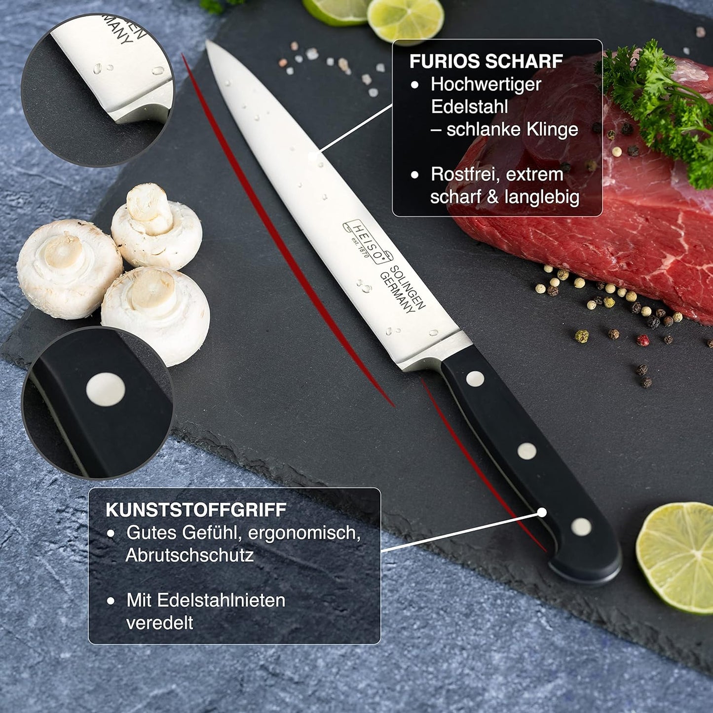 Fleischmesser, Fleischmesser