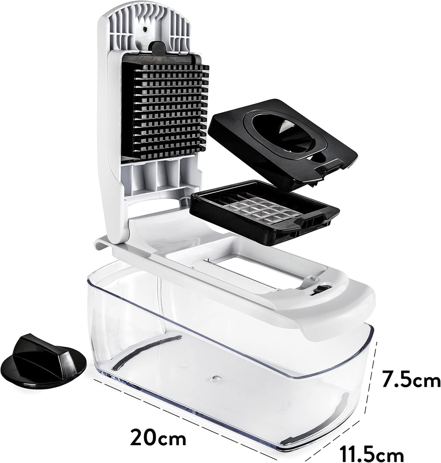 Gemüseschneider, 4-in-1 - Weiss