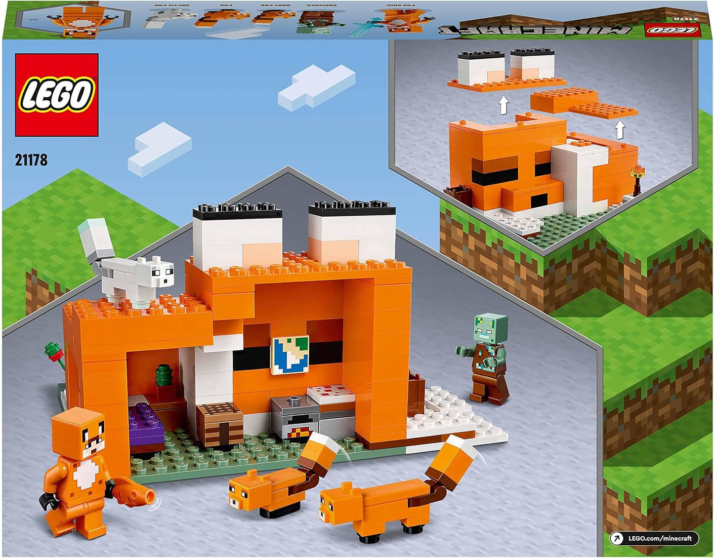 Minecraft Fuchs-Lodge, Single