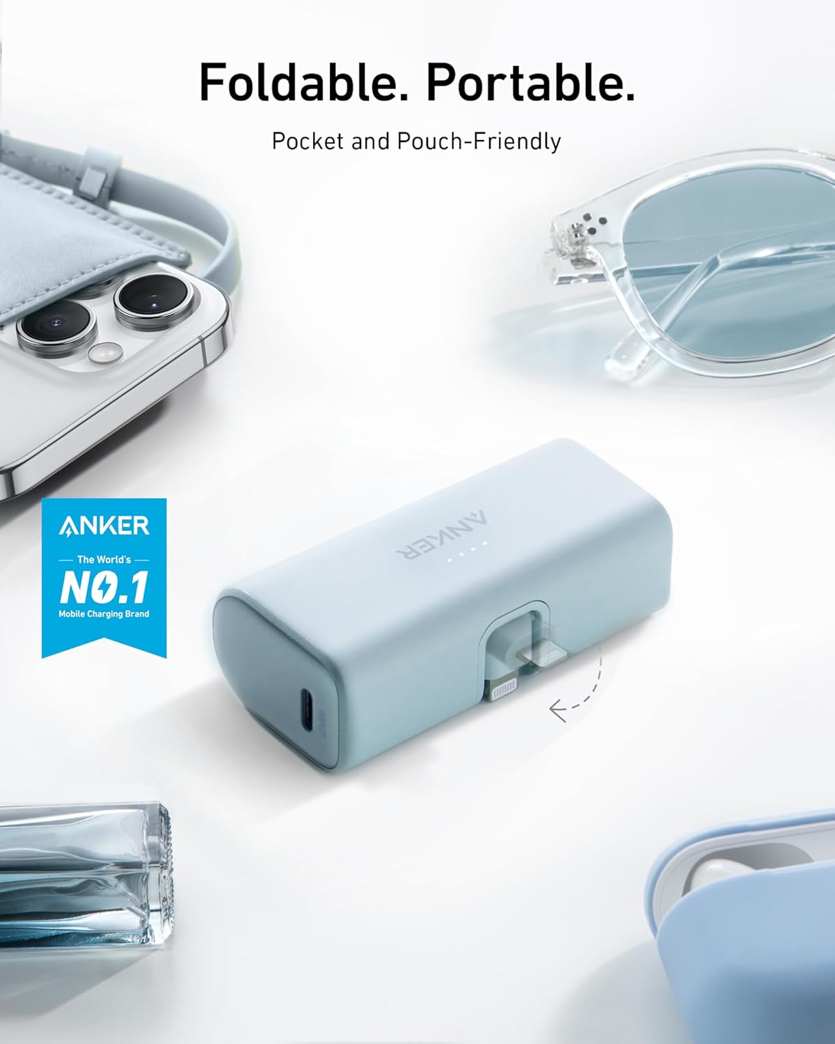 621 Powerbank, Blau