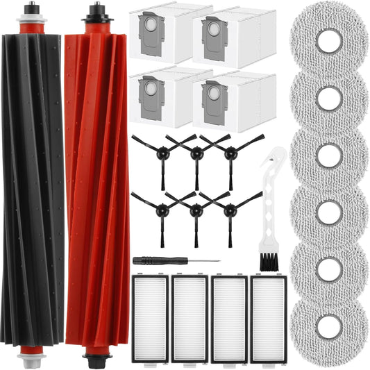 22-teiliges Ersatzteil-Set für Roborock Q Revo, Für Roborock Qrevo Master/Qrevo Slim