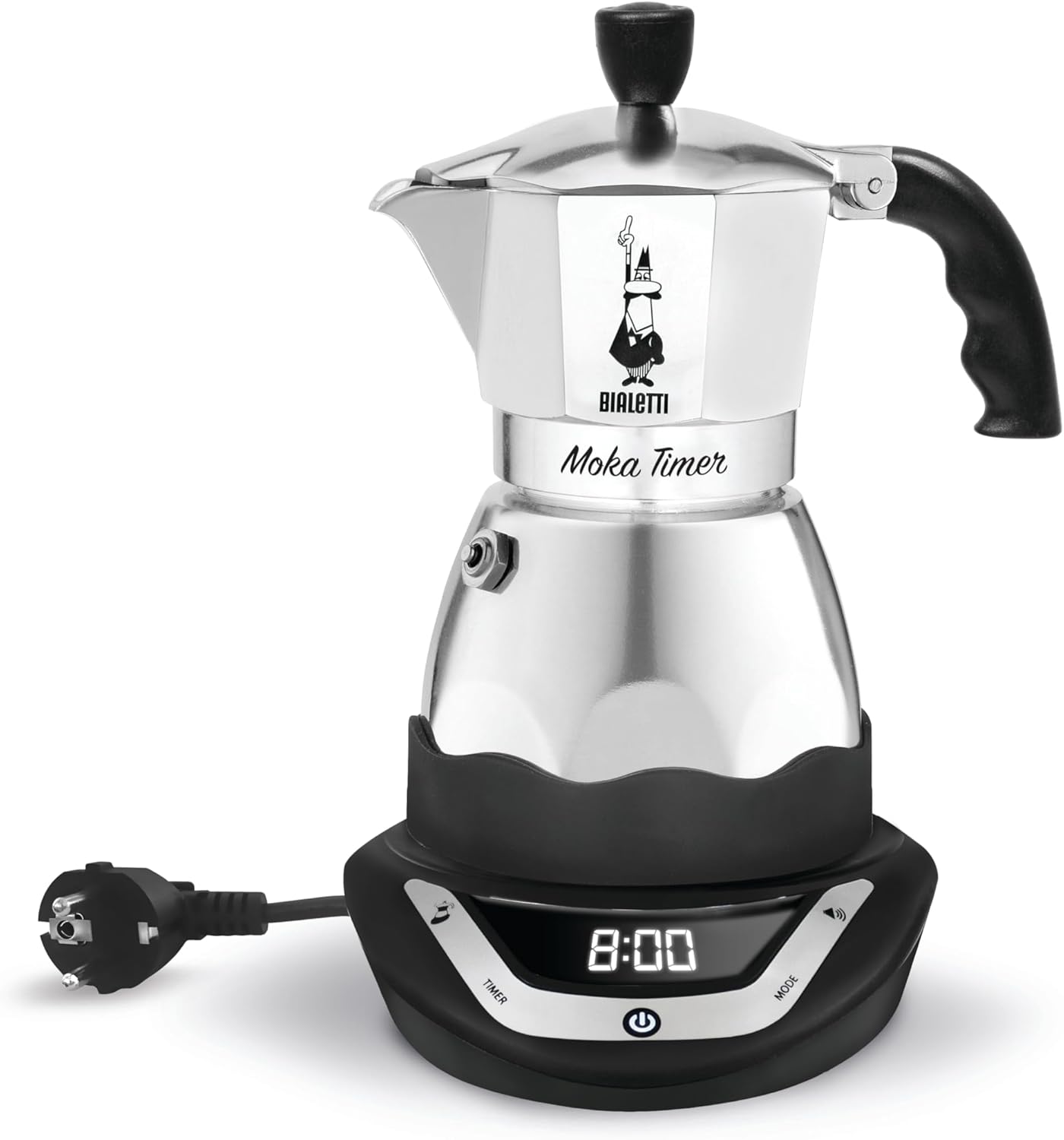 Elektrischer Espressokocher für 6 Tassen