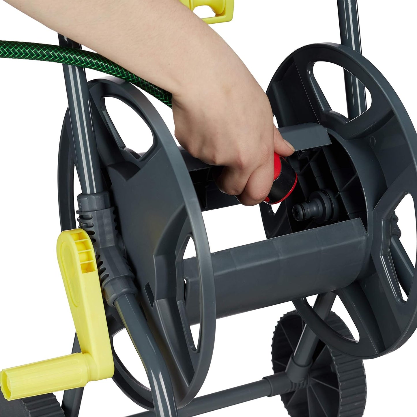Fahrbarer Schlauchwagen mit Schlauchführung