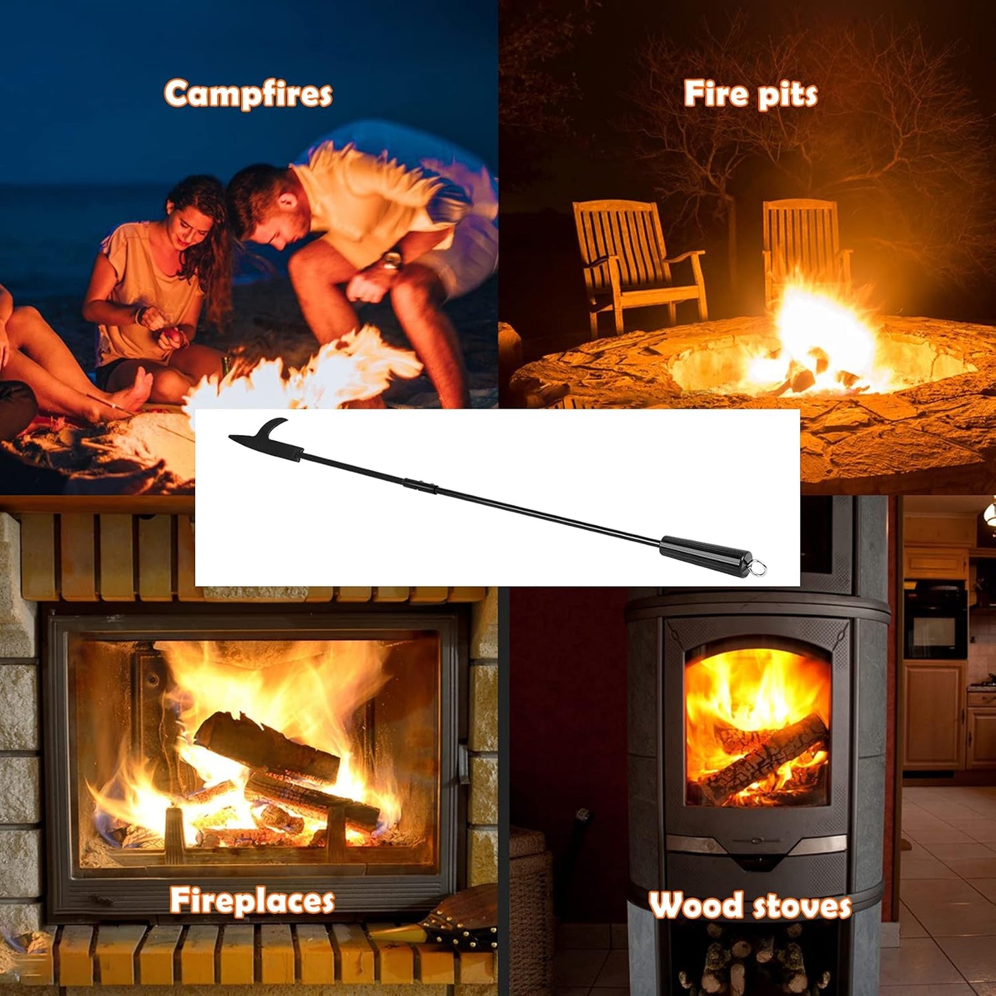Kamin Feuerhaken