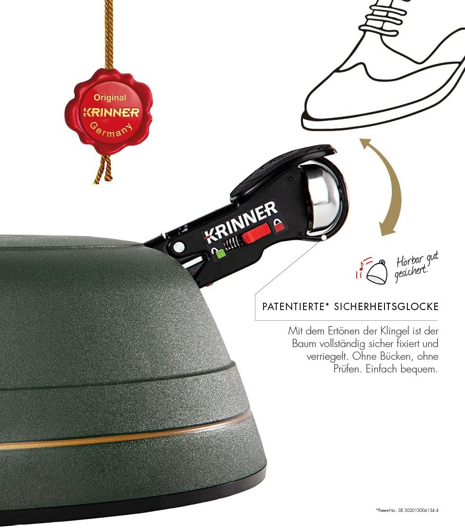Weihnachtsbaumständer mit Sicherheitsglocke, XXL