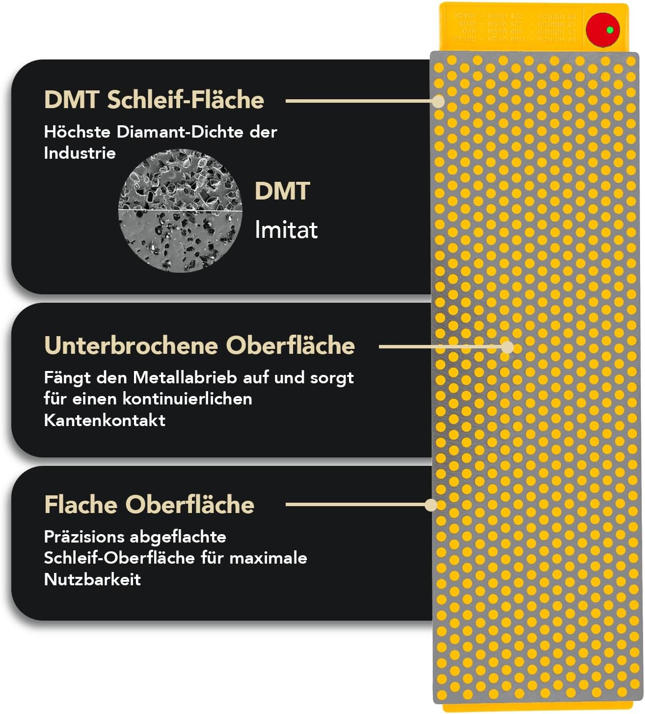 DuoSharp Diamant Schleifstein, Extra-Fein / Fein