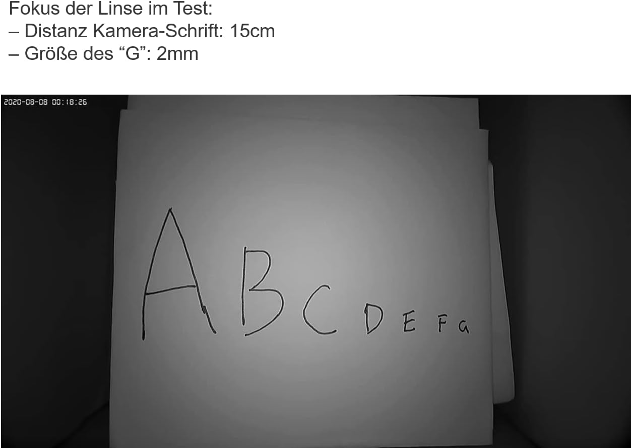 4K Mini WLAN-Kamera für Nistkästen mit Nachtsicht