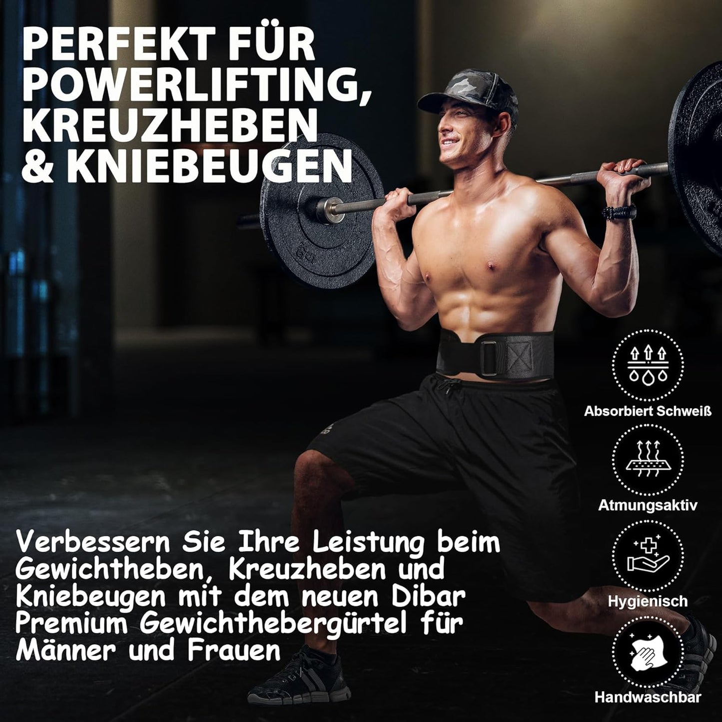 Gewichthebegürtel XS, XS