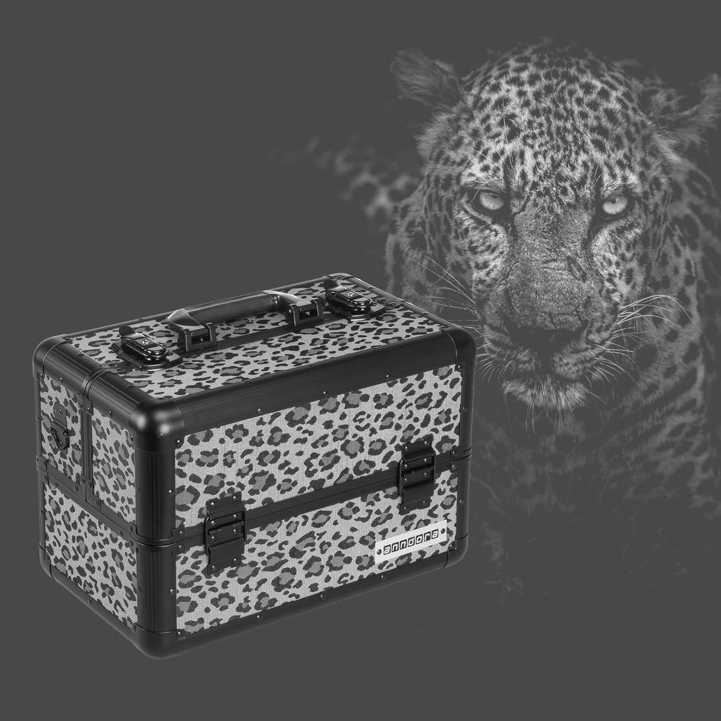 Beauty Case Kosmetikkoffer, Leo Noir