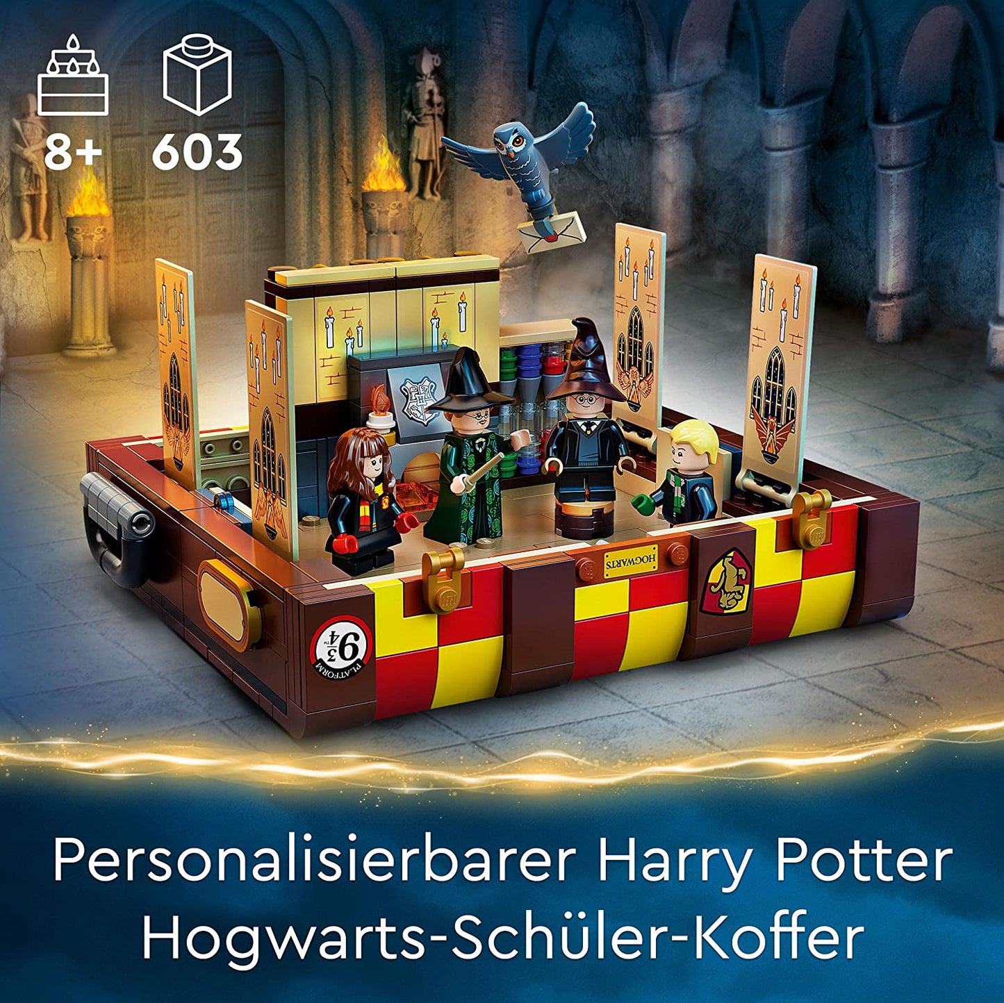76399 Harry Potter Hogwarts Zauberkoffer, Konstruktionsspielzeug