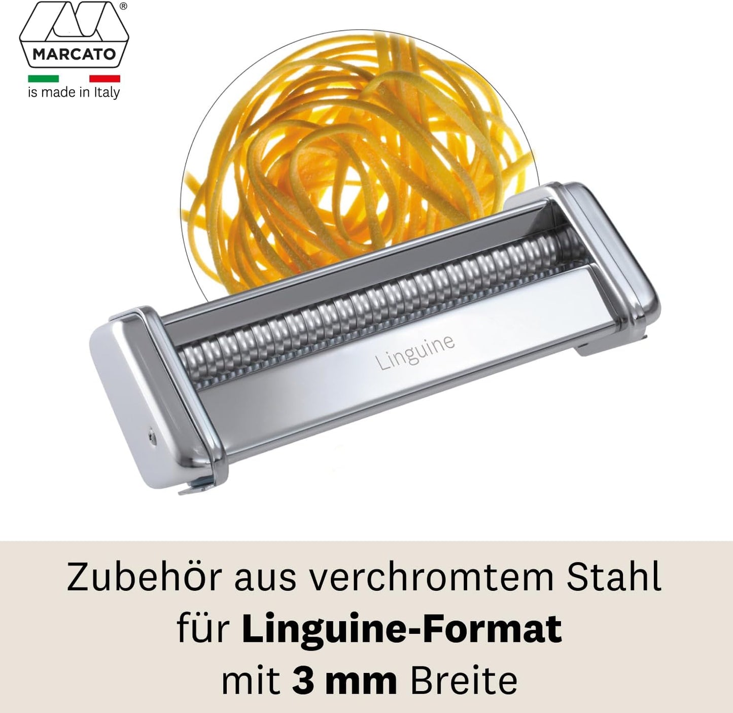 Linguine Zubehör für Atlas 150 Pastamaschine, Linguine