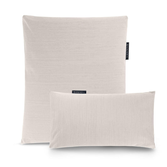 2-teiliges Badewannenkissen-Set, Perlmutt 2er Set S