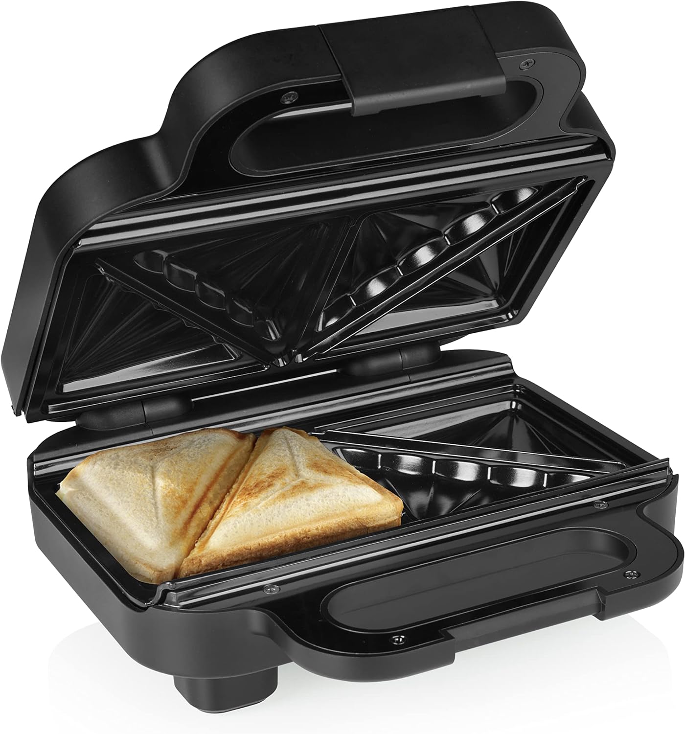Sandwichmaker 127007, 2 diagonale Toasts