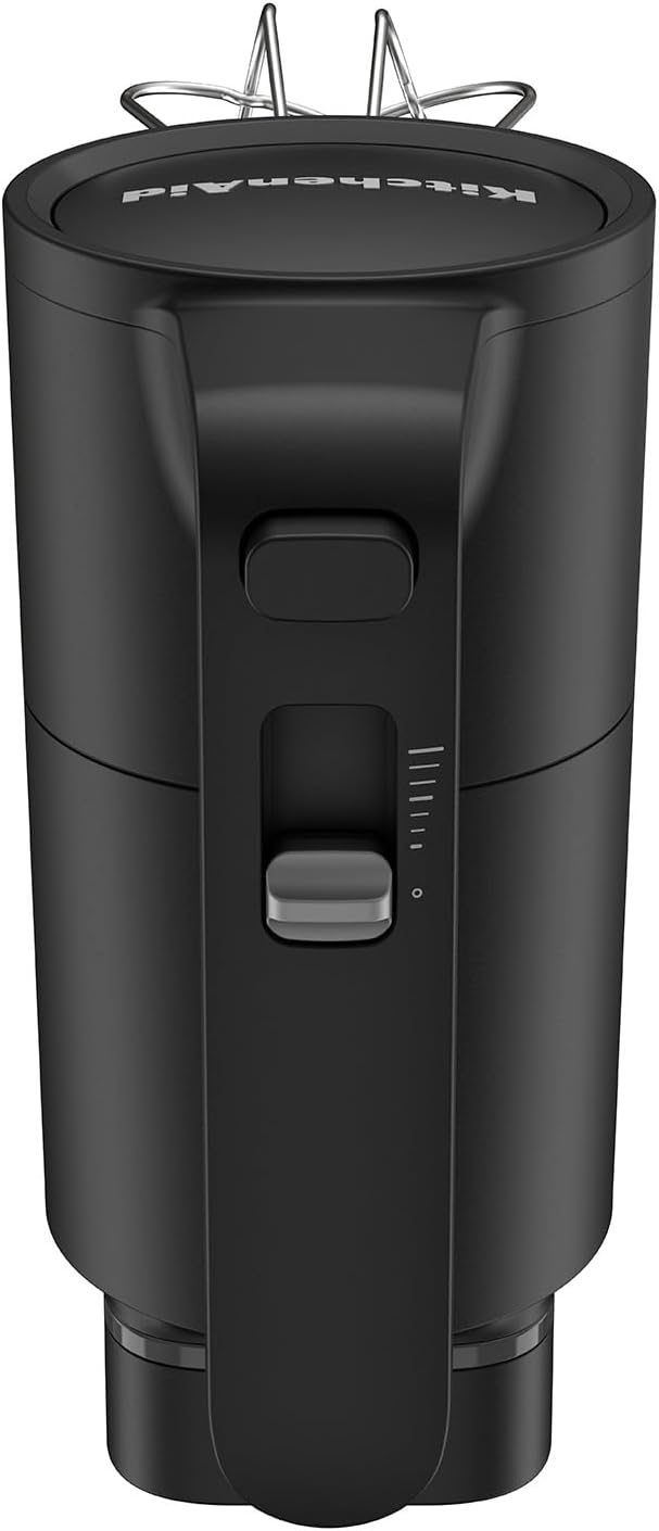 Kabelloser Handmixer mit Akku, Schwarz - mit Akku