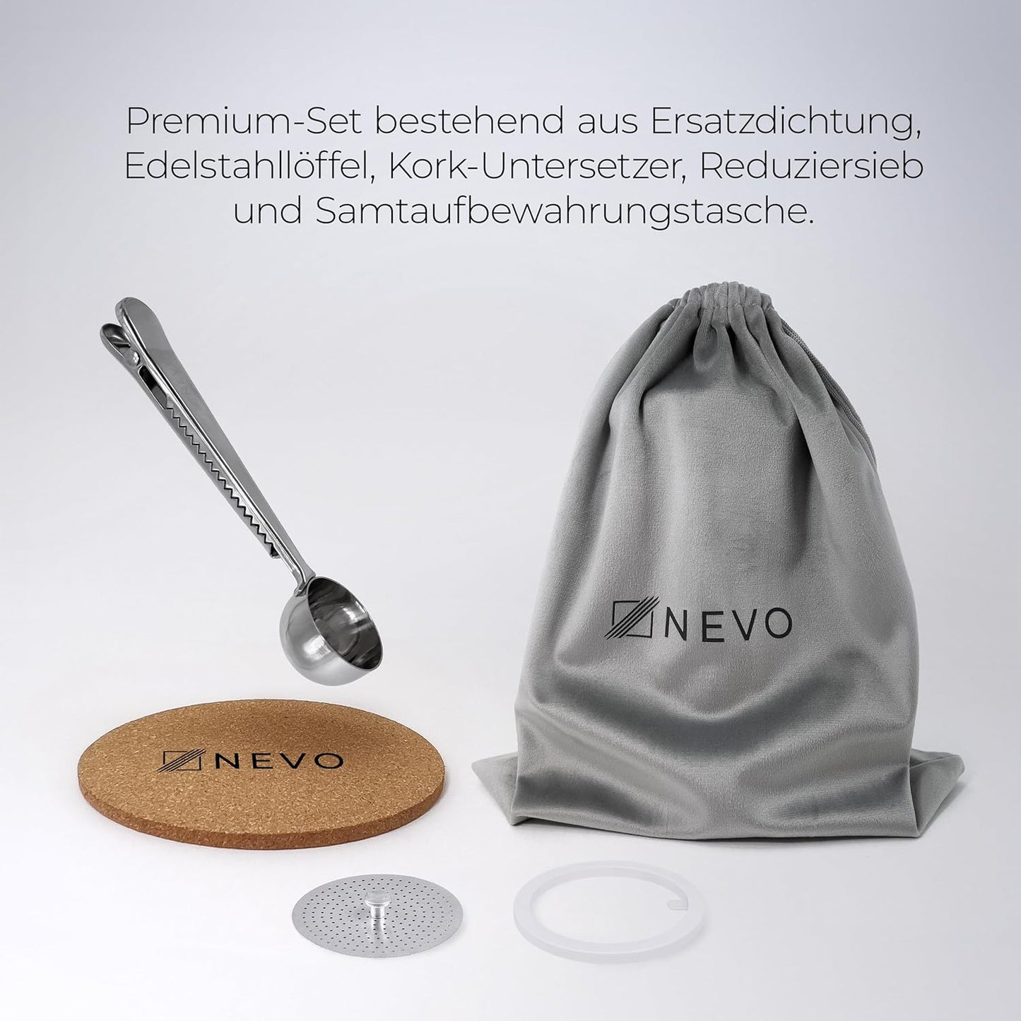 Espressokocher Edelstahl