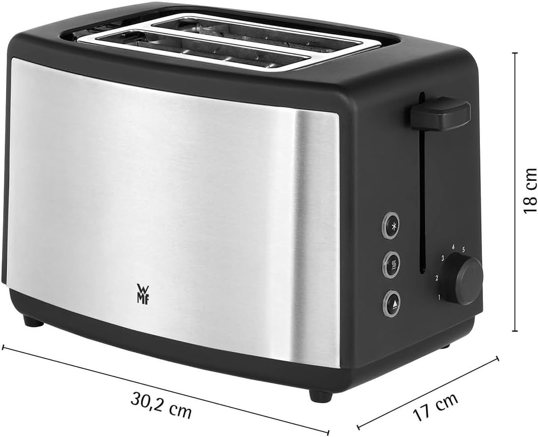Bueno Edition Toaster / Doppelschlitz Toaster mit Brötchenaufsatz, Doppelschlitz - 7 Stufen