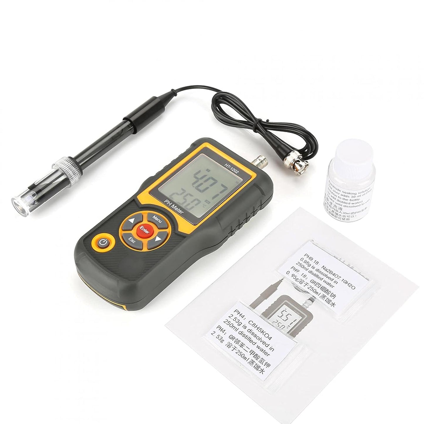 Digitales PH-Messgerät HT-1202 0,05 pH Tester