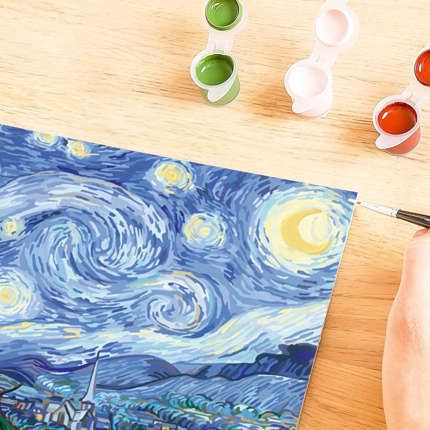 CreArt - Starry Night (Van Gogh), postimpressionistisch