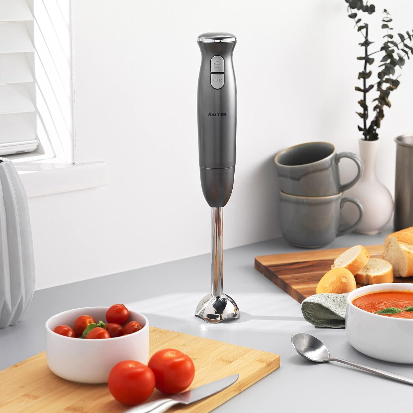 Cosmos Stabmixer mit Turbomodus (400W), Stabmixer, EU-Stecker
